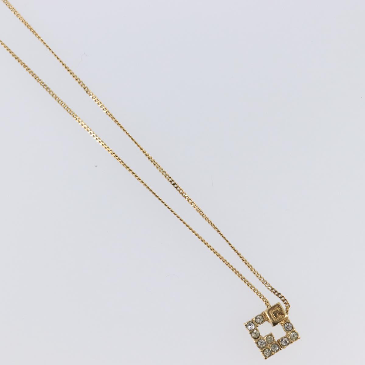 GIVENCHY Necklace metal 5 Set Silver Gold Auth SW2821