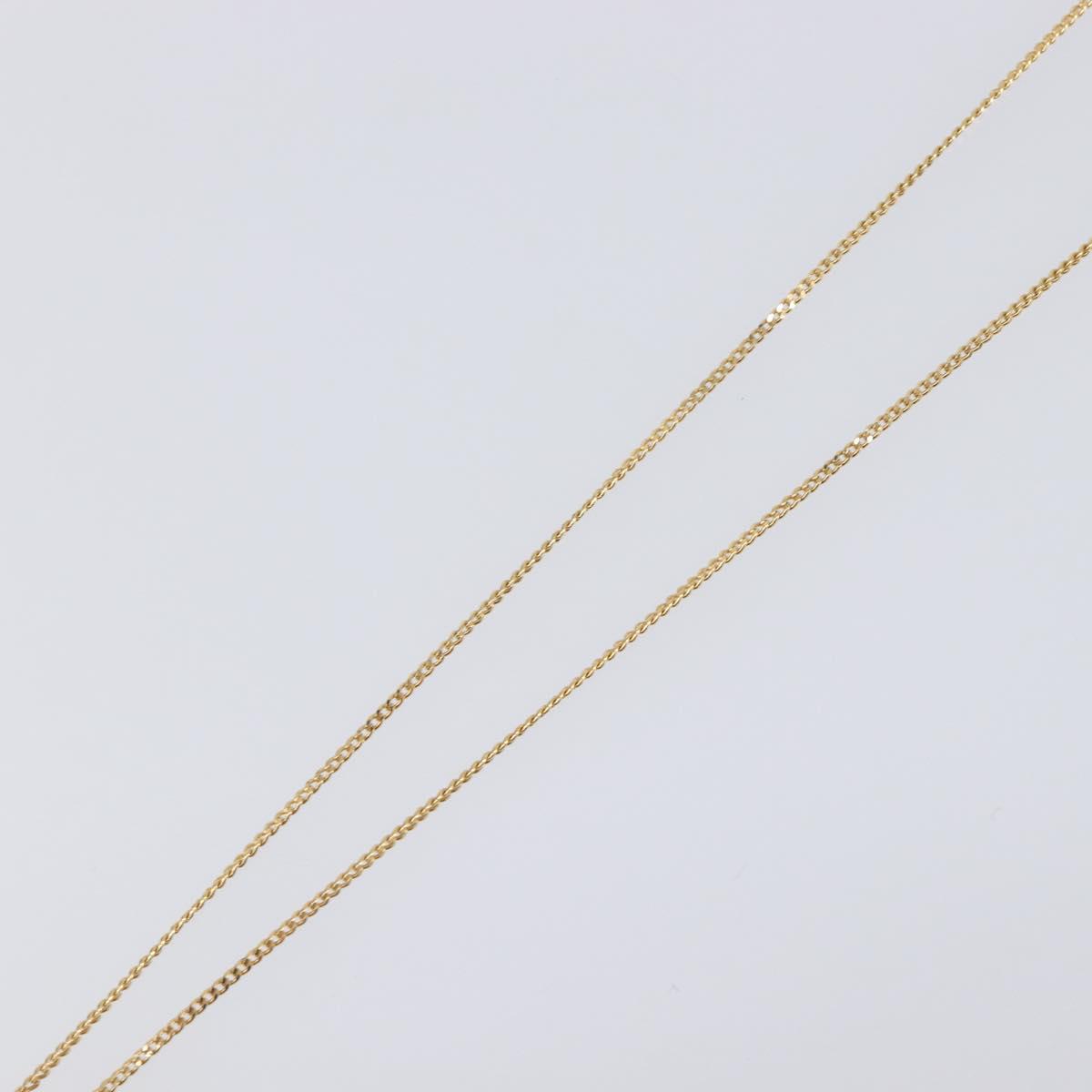 GIVENCHY Necklace metal Gold Auth SW2822