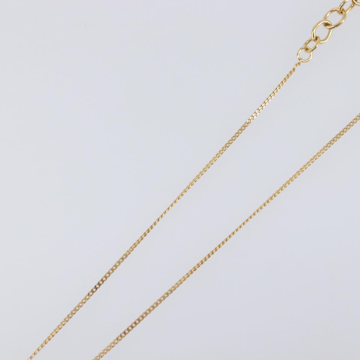 GIVENCHY Necklace metal Gold Auth SW2822
