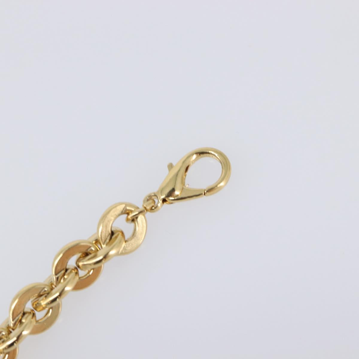 GIVENCHY Bracelet metal Gold Auth SW2823
