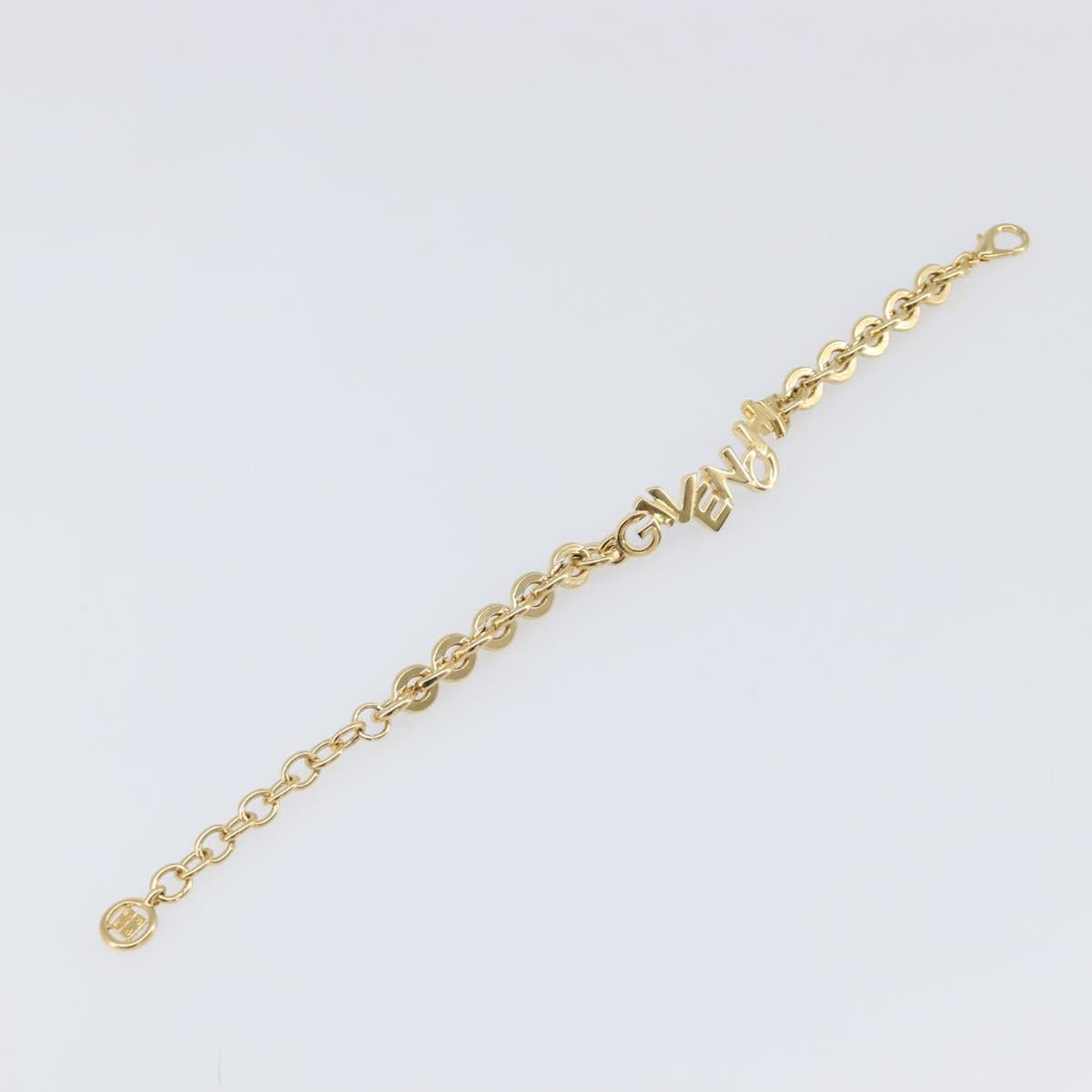 GIVENCHY Bracelet metal Gold Auth SW2823
