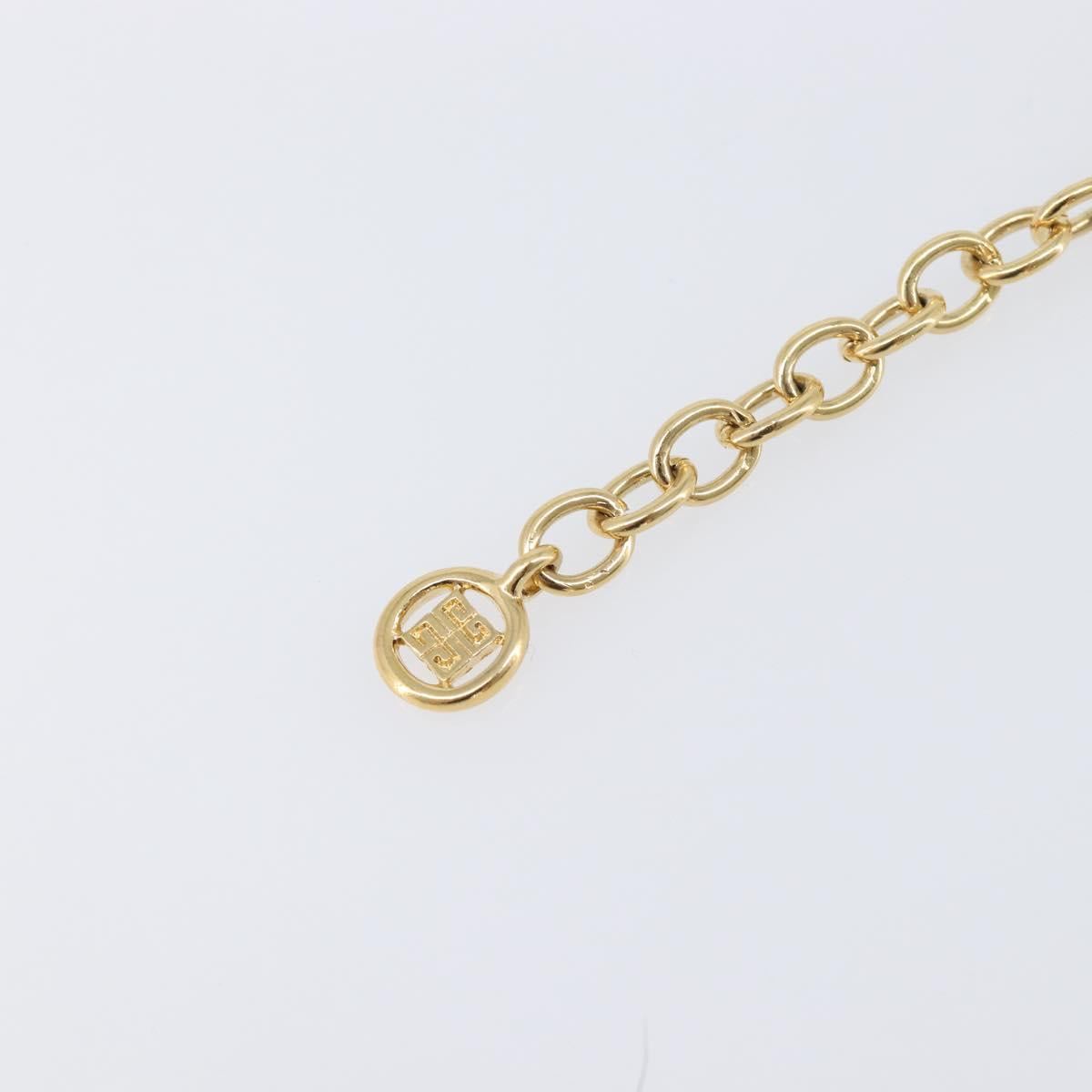 GIVENCHY Bracelet metal Gold Auth SW2823