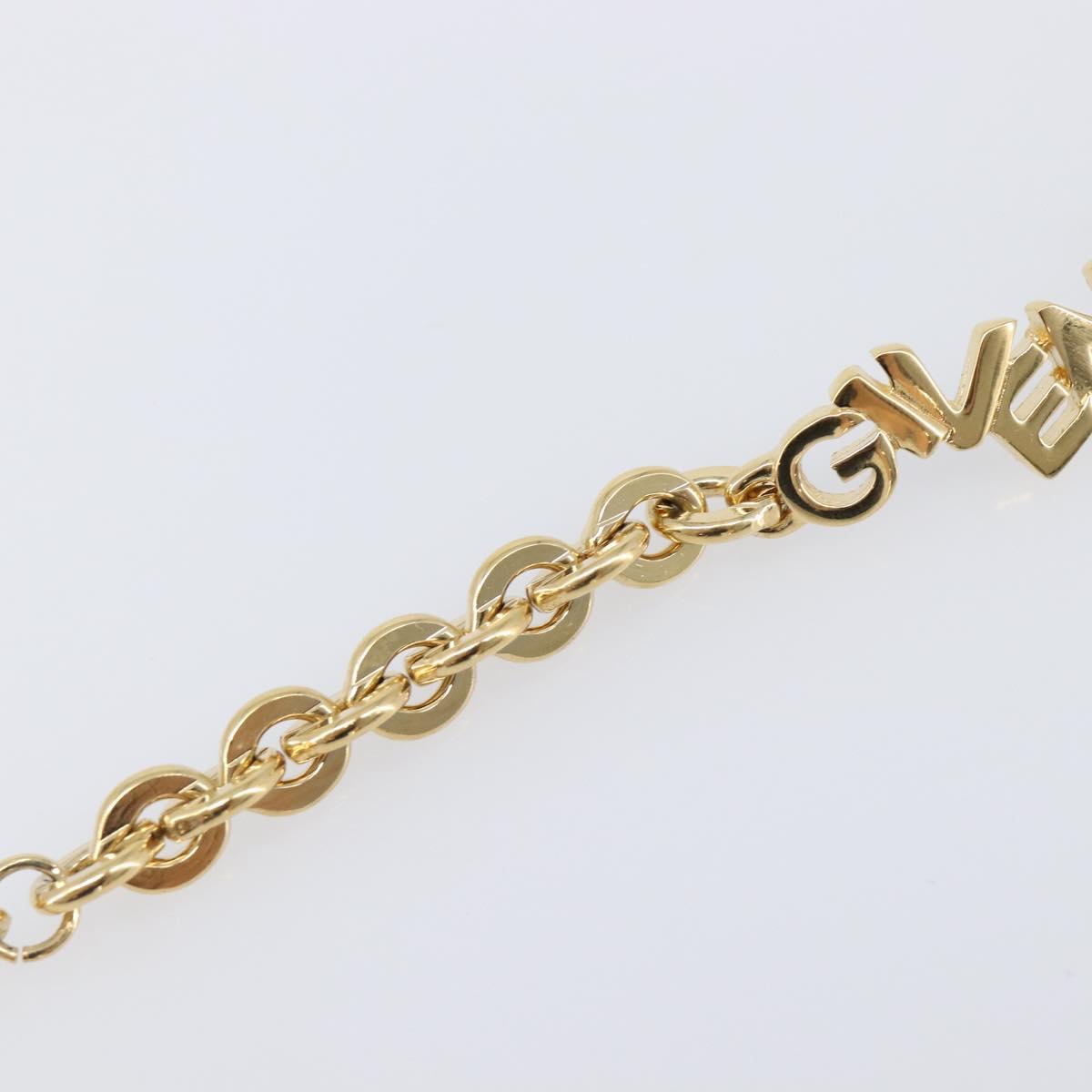 GIVENCHY Bracelet metal Gold Auth SW2823