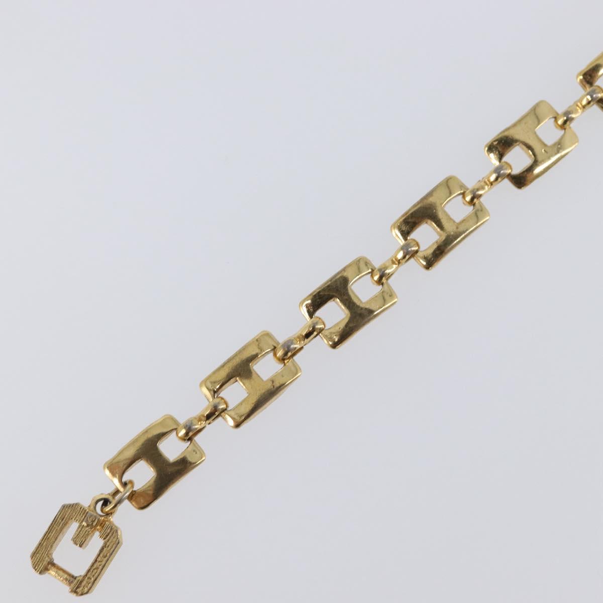 GIVENCHY Bracelet metal Gold Auth SW2824