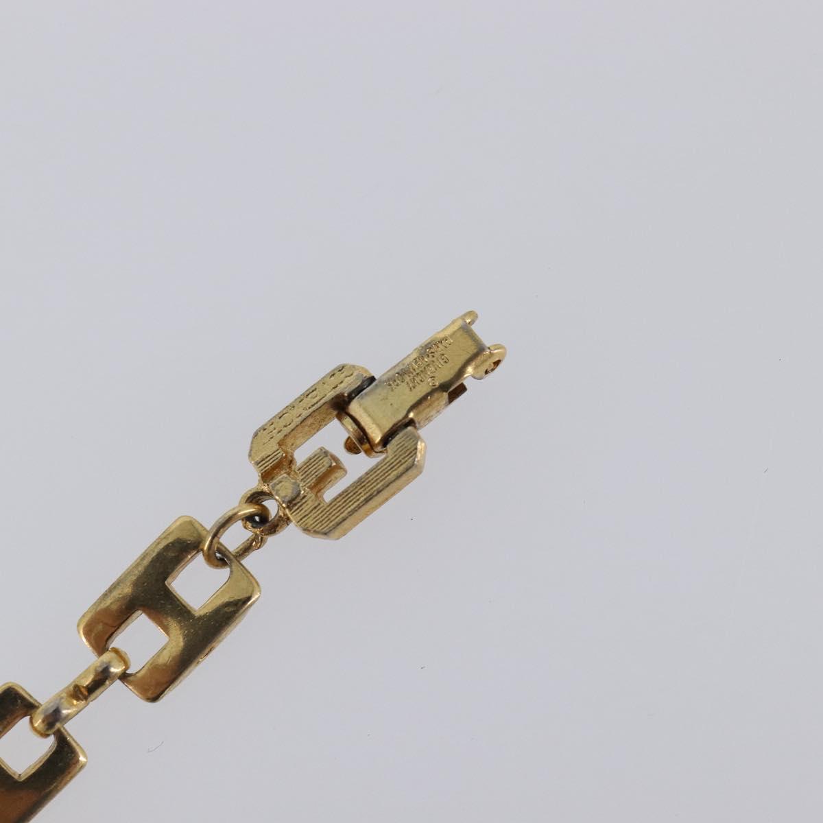 GIVENCHY Bracelet metal Gold Auth SW2824