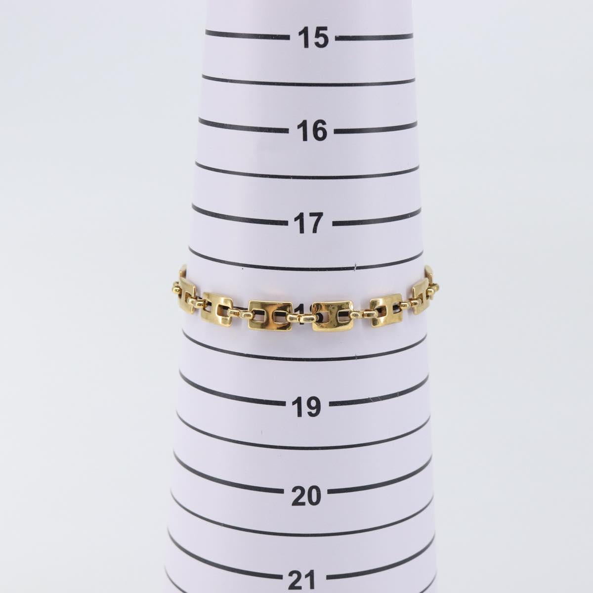 GIVENCHY Bracelet metal Gold Auth SW2824