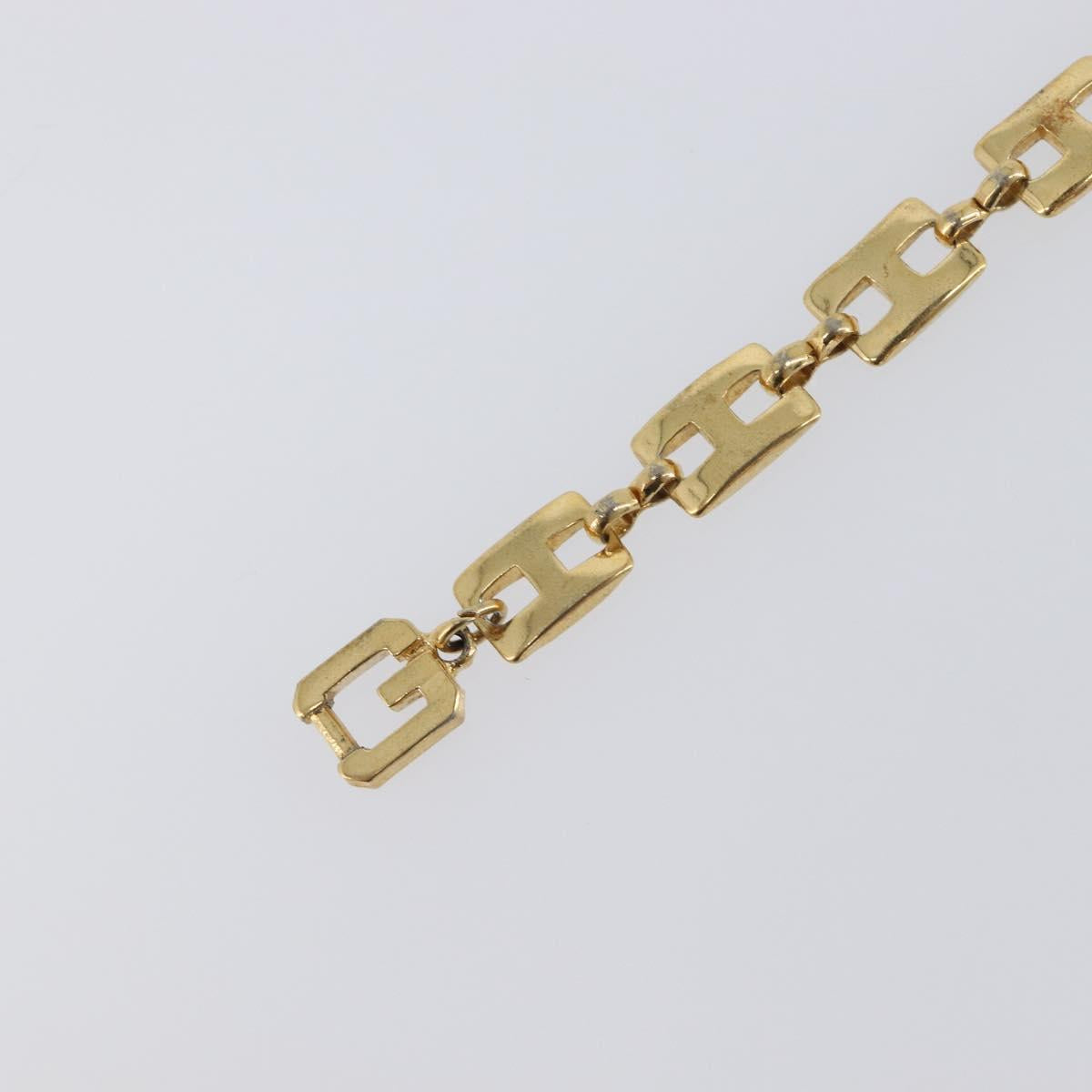GIVENCHY Bracelet metal Gold Auth SW2824