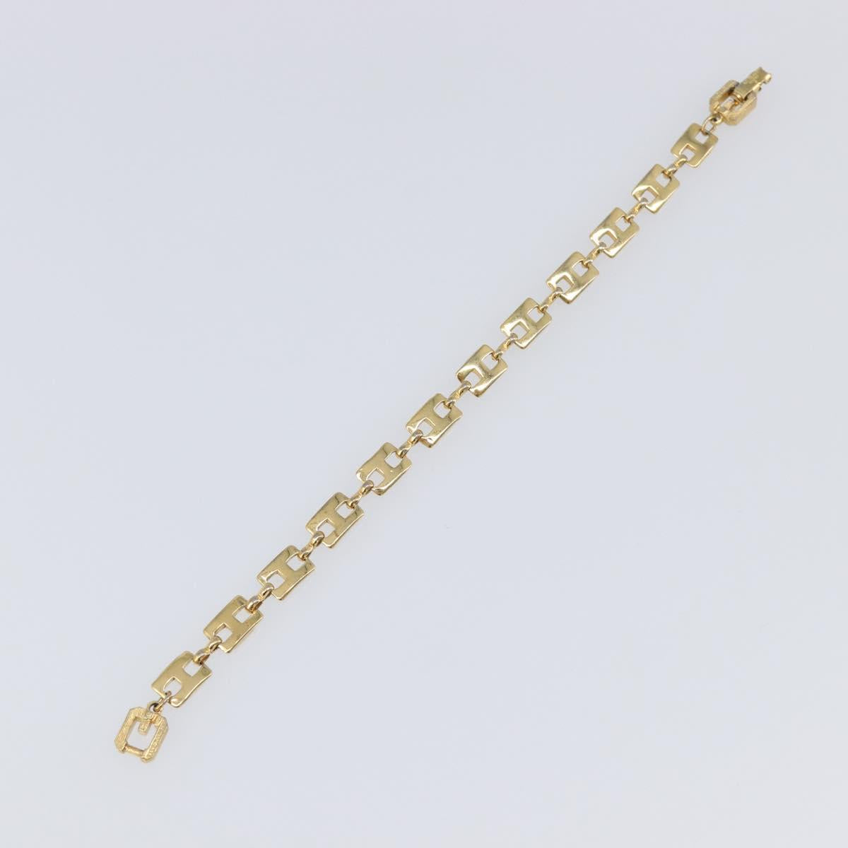 GIVENCHY Bracelet metal Gold Auth SW2824