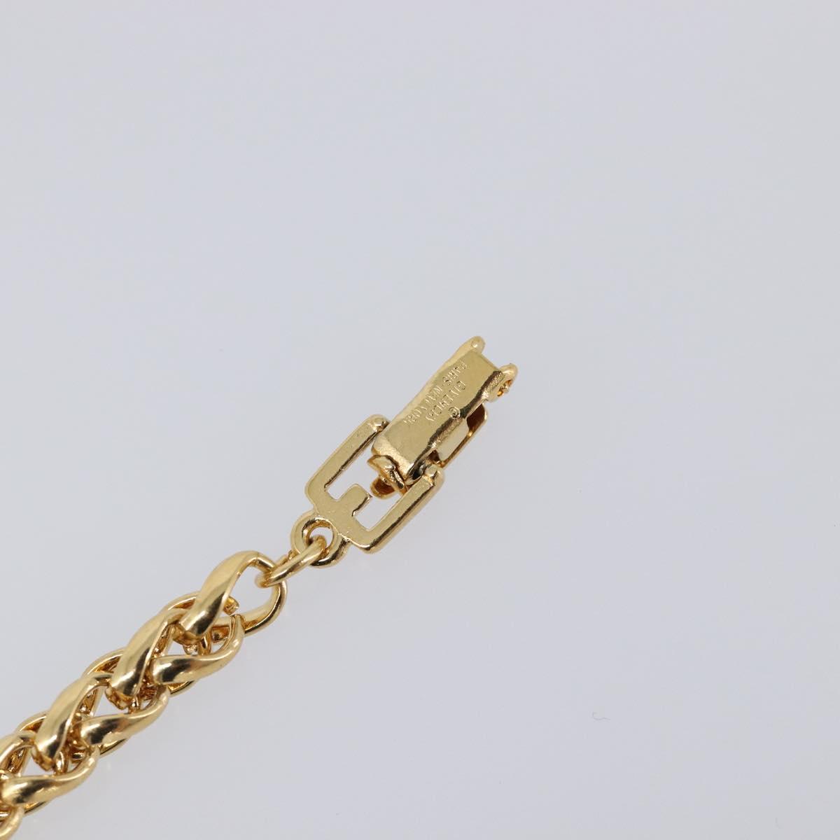 GIVENCHY Bracelet metal Gold Tone Auth SW2825