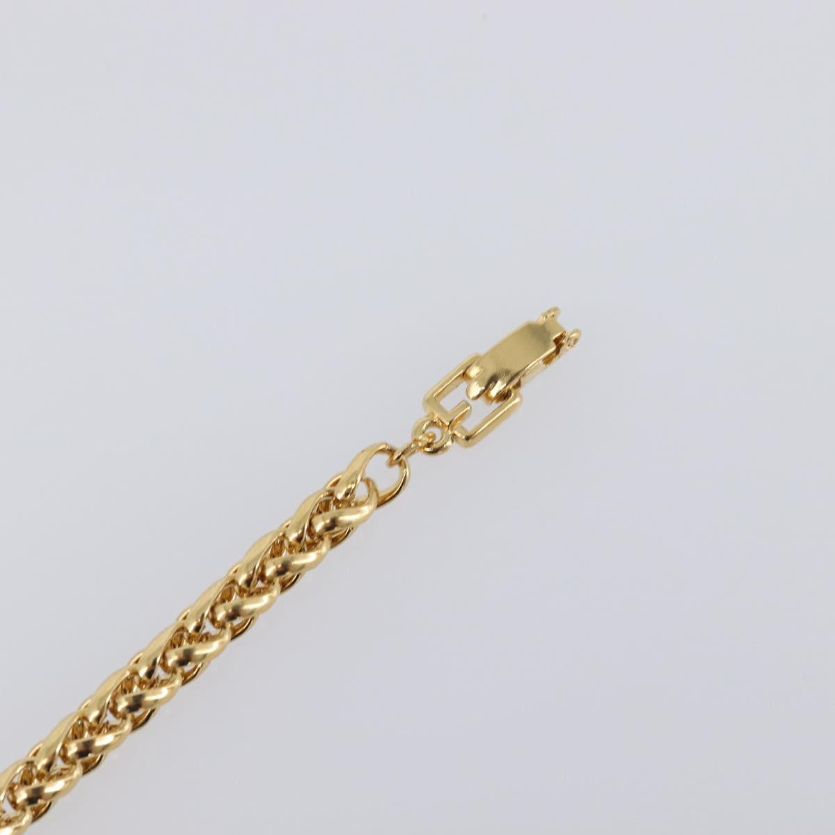 GIVENCHY Bracelet metal Gold Tone Auth SW2825