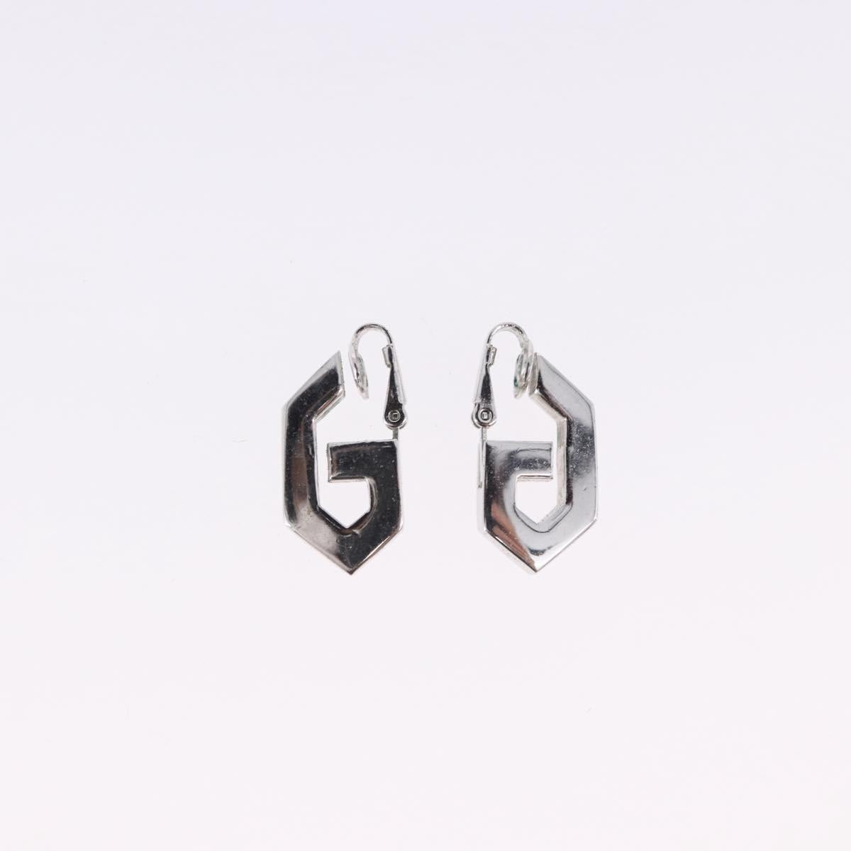 GIVENCHY Bracelet Earring metal 3 Set Gold Tone Silver Auth SW2827