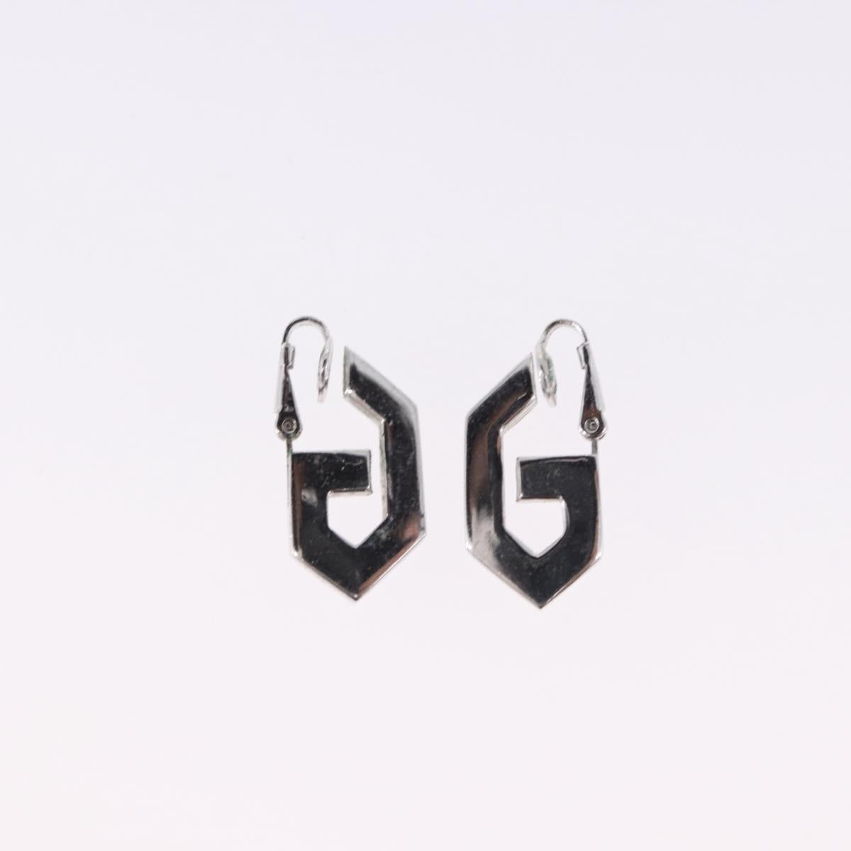 GIVENCHY Bracelet Earring metal 3 Set Gold Tone Silver Auth SW2827