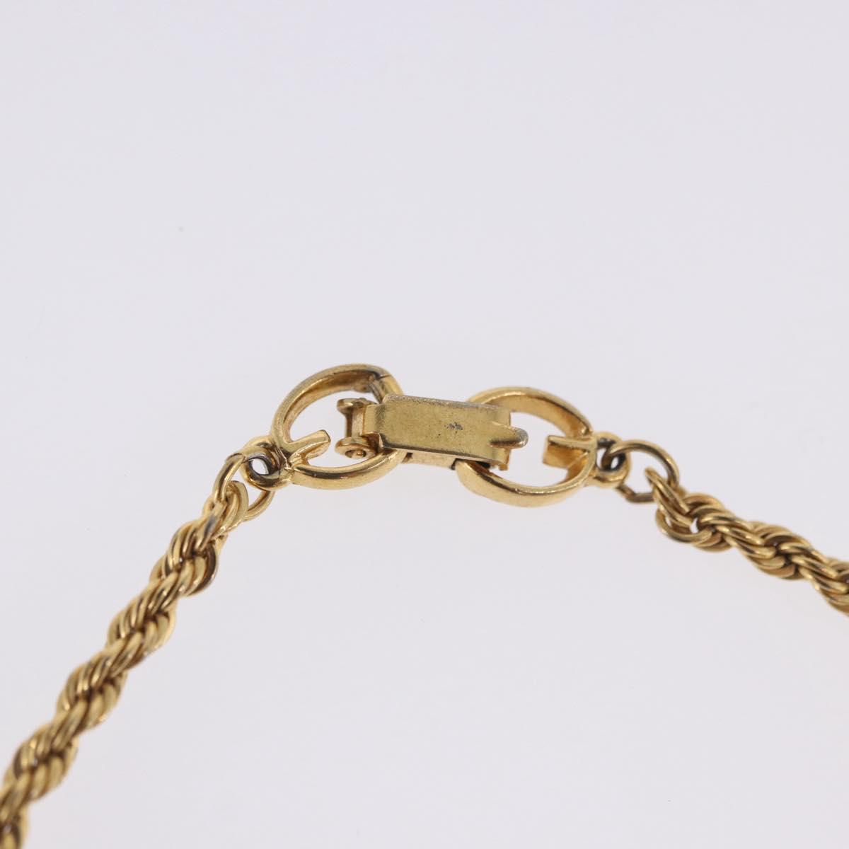 GIVENCHY Bracelet Earring metal 3 Set Gold Tone Silver Auth SW2827