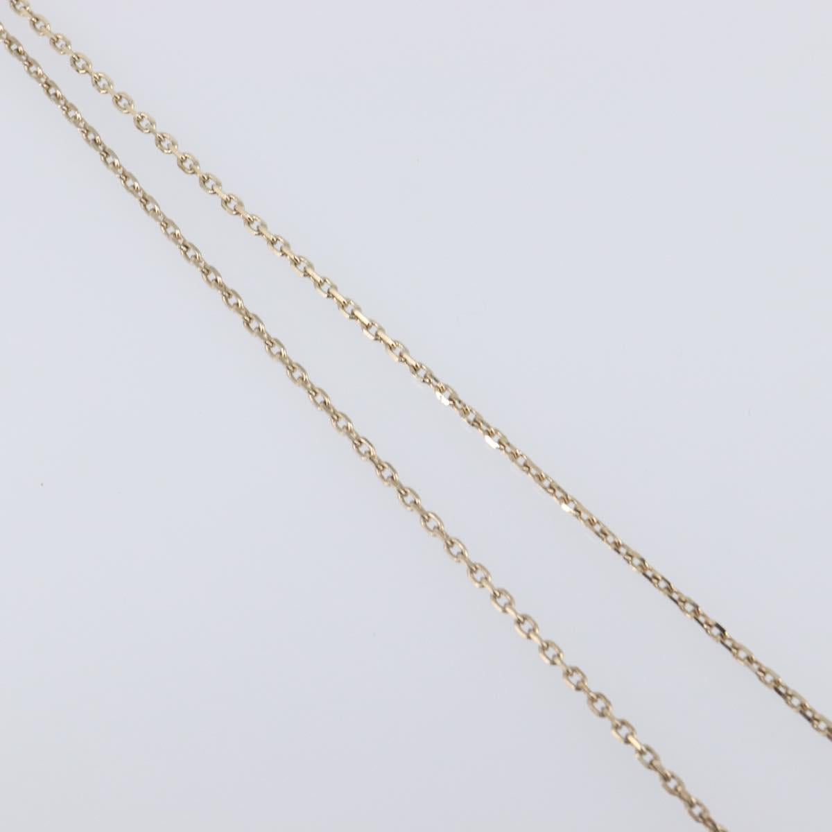 Chloe Necklace Metal 3 Set Gold Tone Silver Auth SW2841