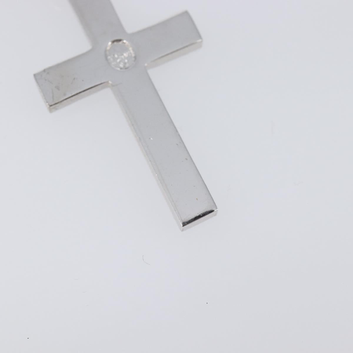Christian Dior Pierce Metal Silver Auth SW2847