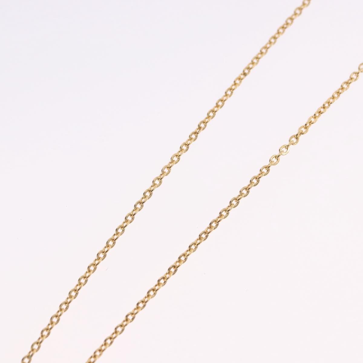 GIVENCHY Necklace Metal Gold Tone Auth SW2848