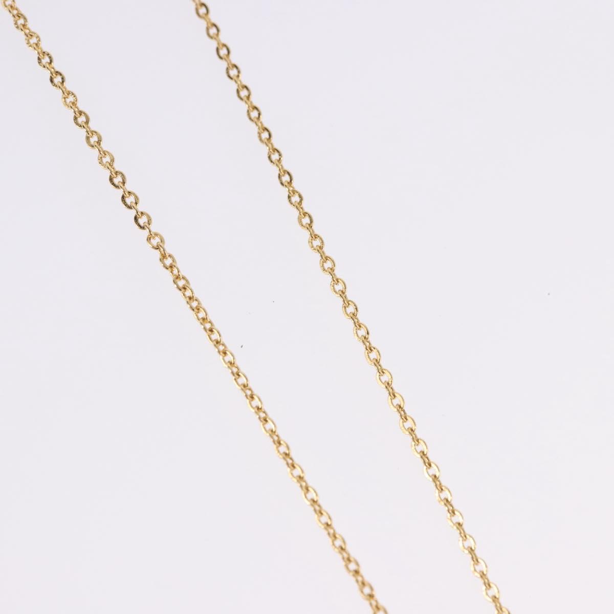 GIVENCHY Necklace Metal Gold Tone Auth SW2848