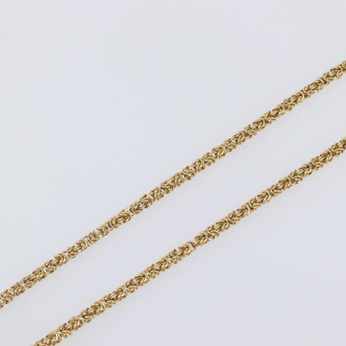 GIVENCHY Necklace Metal Gold Tone Auth SW2850
