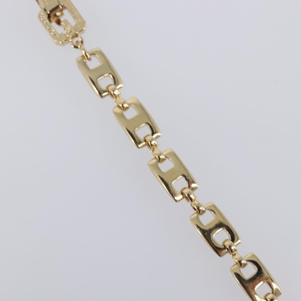 GIVENCHY Bracelet Metal Gold Tone Auth SW2851