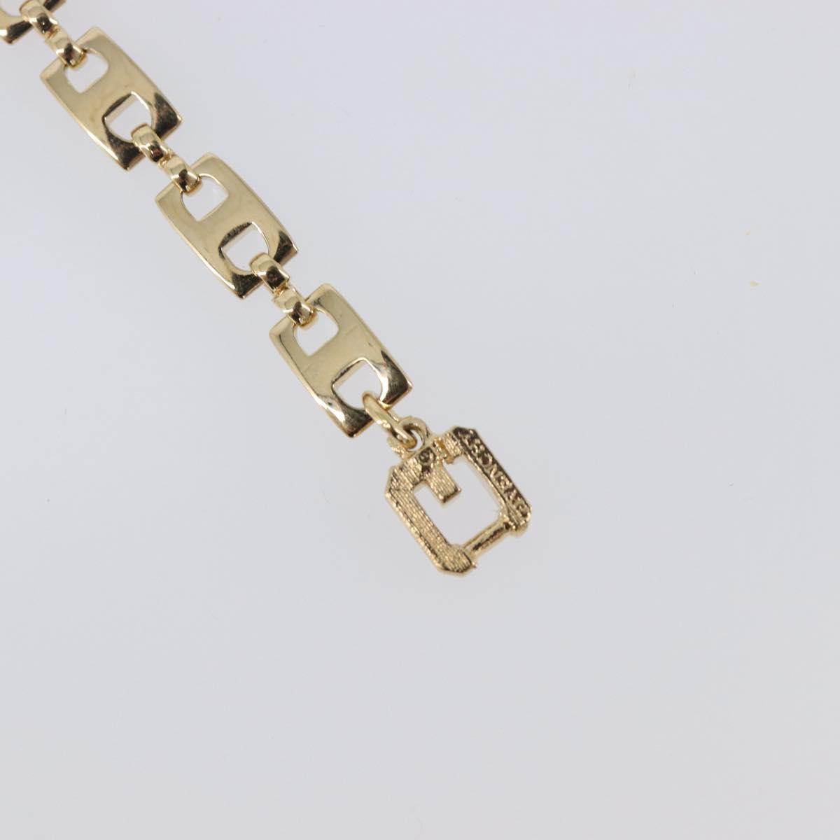 GIVENCHY Bracelet Metal Gold Tone Auth SW2851