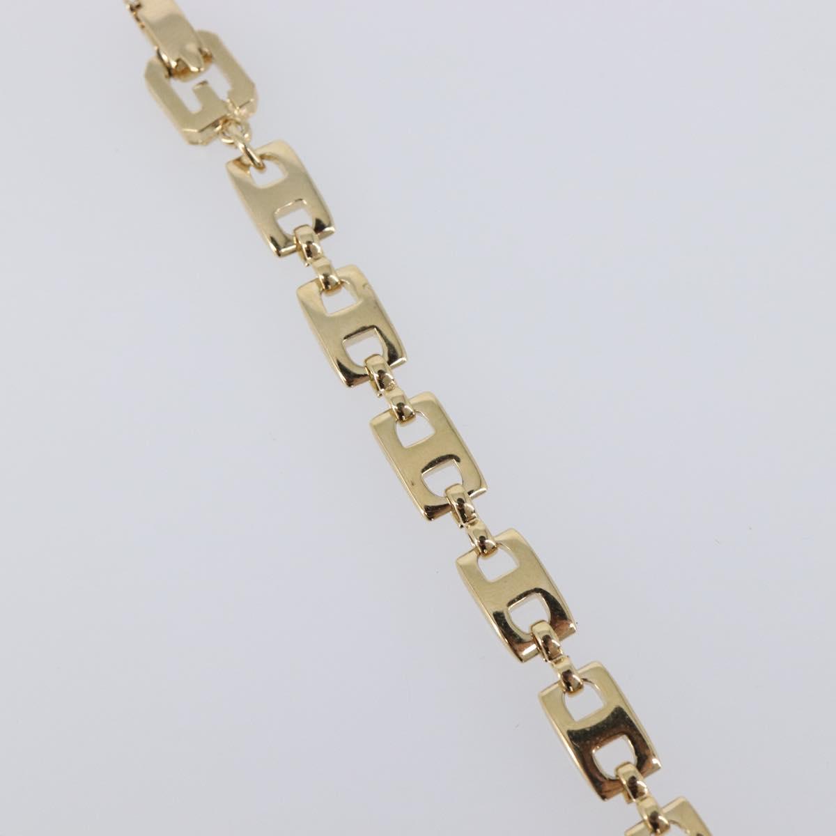 GIVENCHY Bracelet Metal Gold Tone Auth SW2851