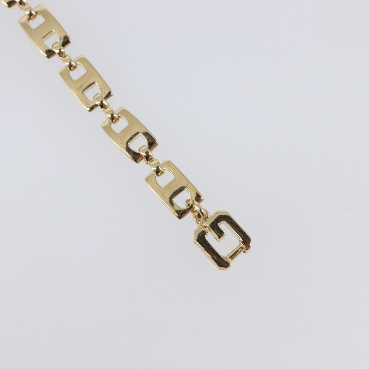 GIVENCHY Bracelet Metal Gold Tone Auth SW2851