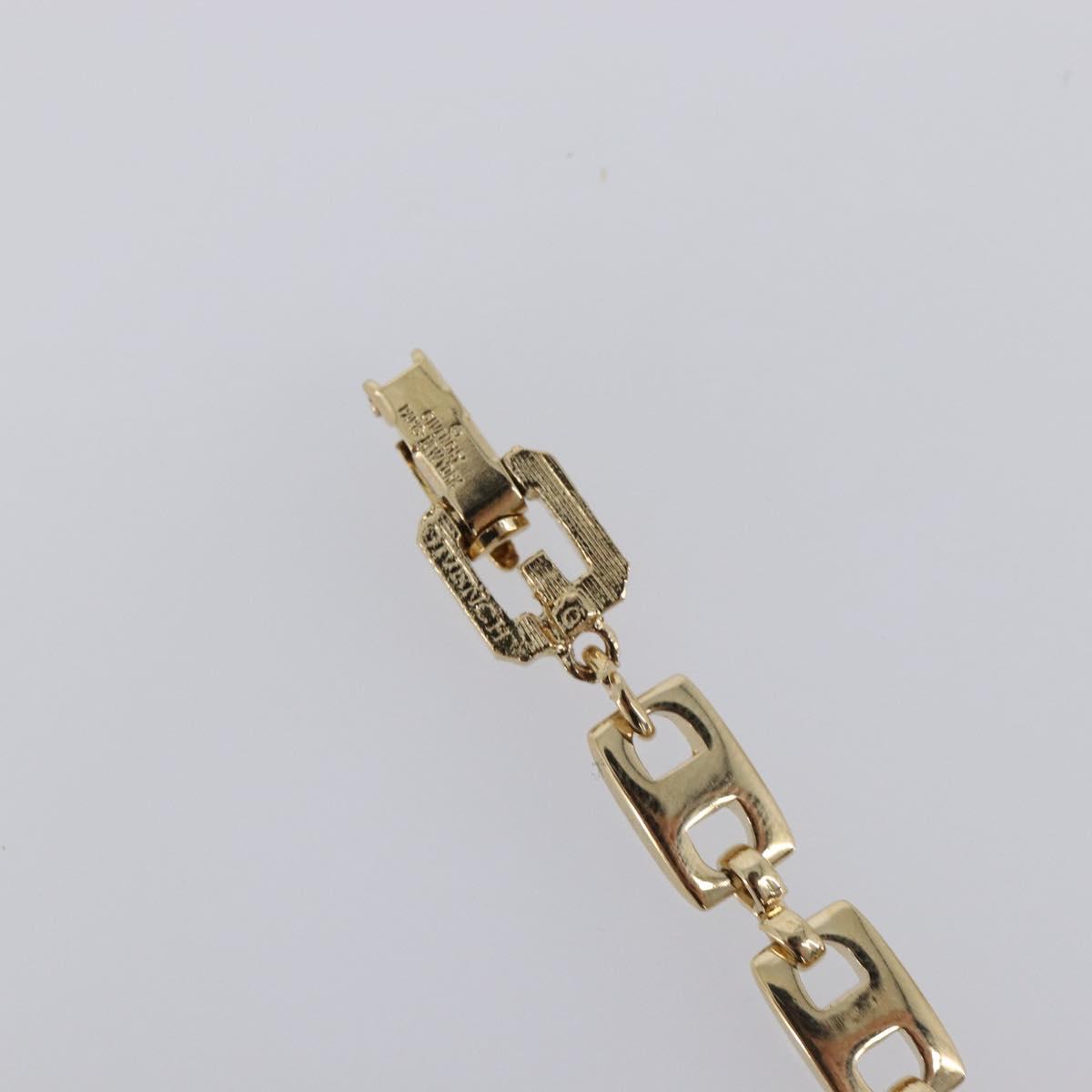 GIVENCHY Bracelet Metal Gold Tone Auth SW2851