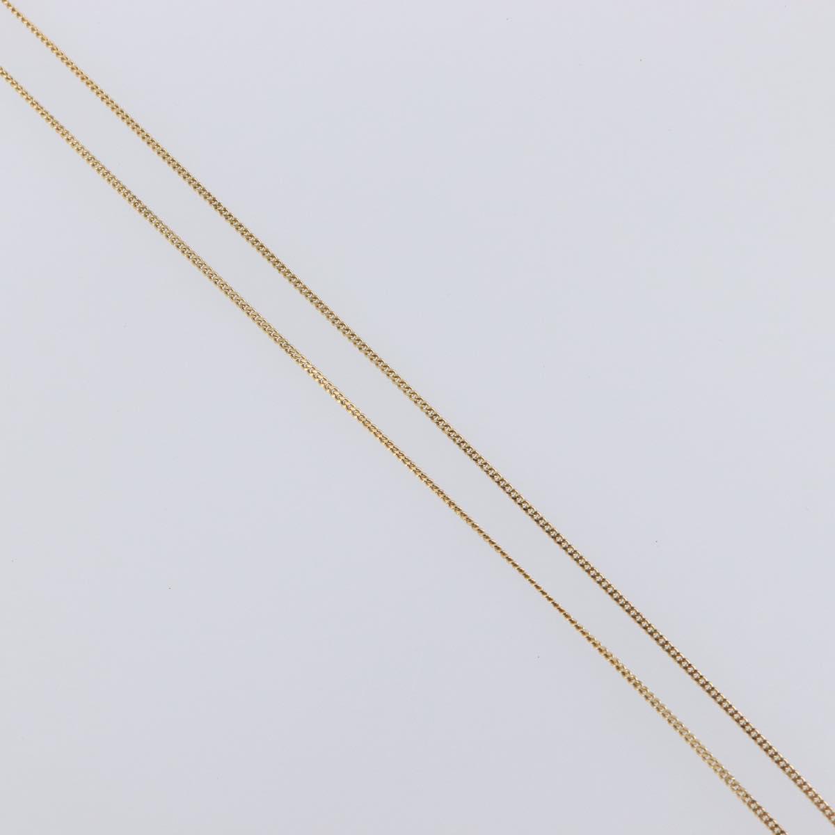 GIVENCHY Necklace Metal 4 Set Gold Tone Auth SW2854