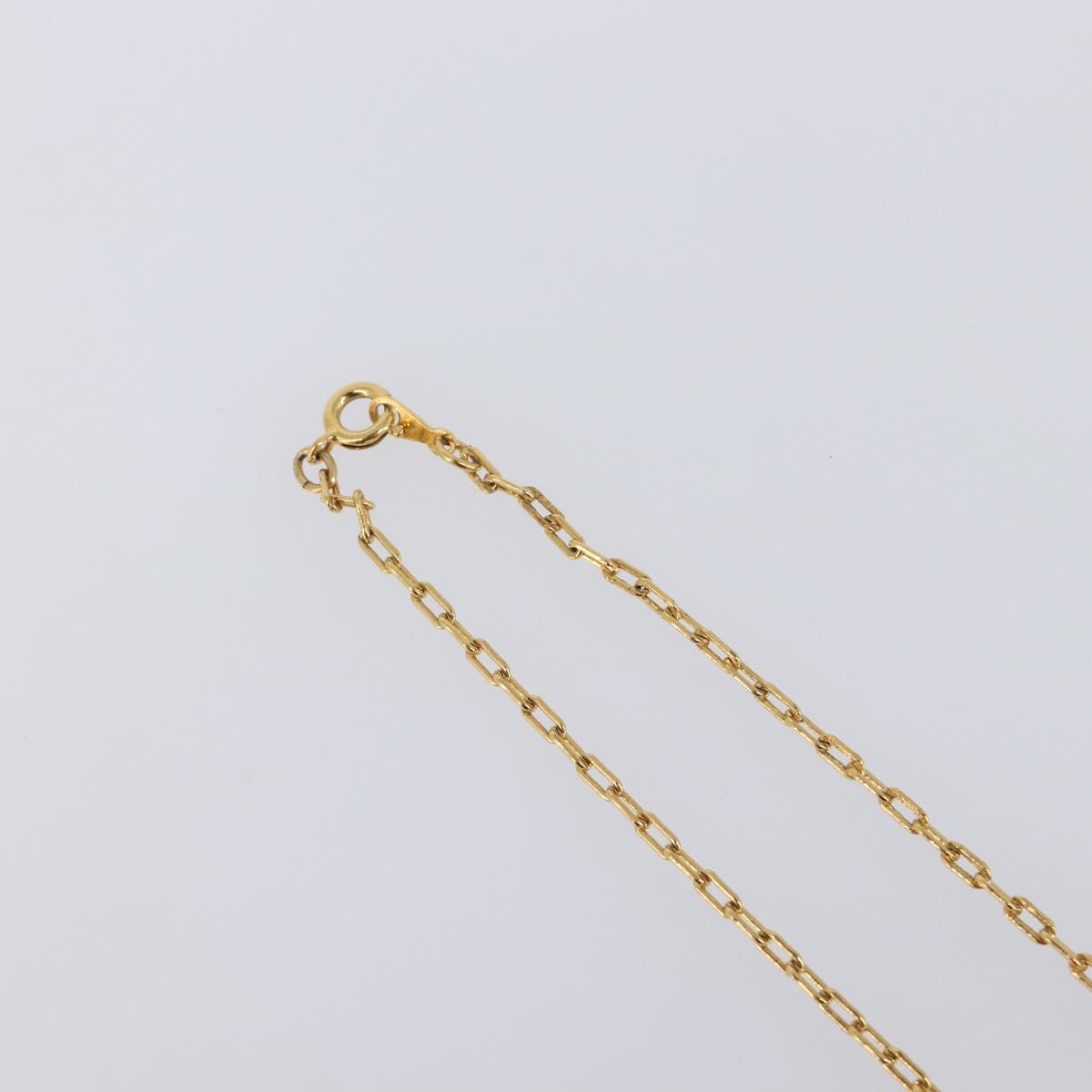 GIVENCHY Necklace Metal 4 Set Gold Tone Auth SW2854