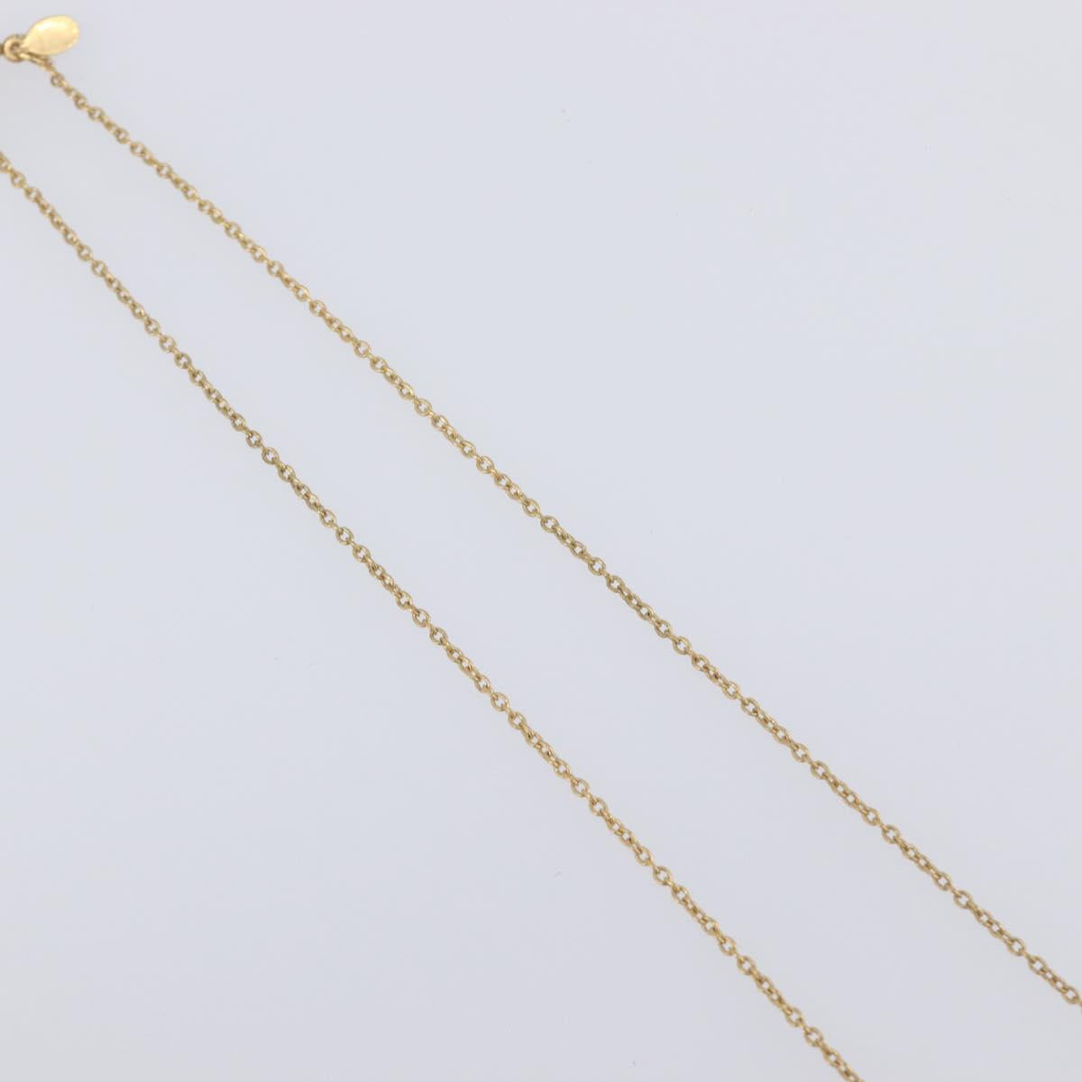GIVENCHY Necklace Metal 4 Set Gold Tone Auth SW2855
