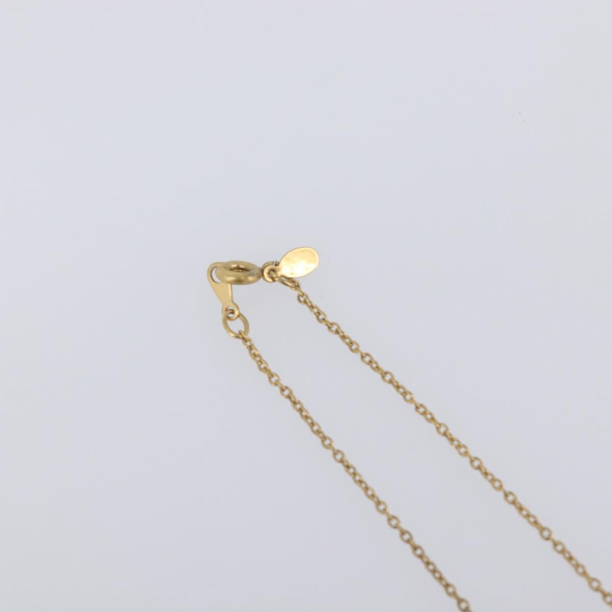 GIVENCHY Necklace Metal 4 Set Gold Tone Auth SW2855