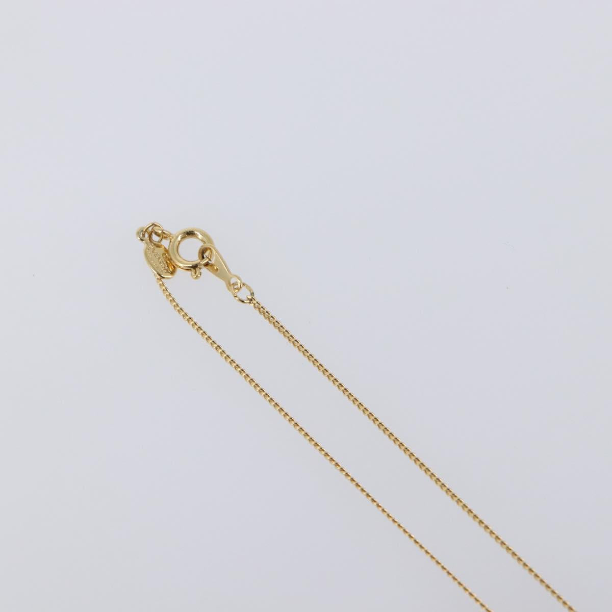 GIVENCHY Necklace Metal 4 Set Gold Tone Auth SW2855