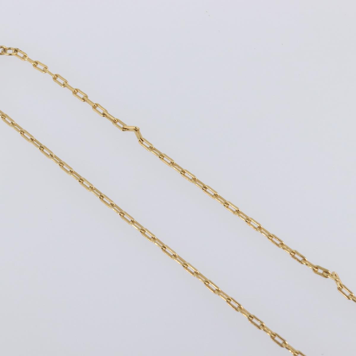 GIVENCHY Necklace Metal 4 Set Gold Tone Auth SW2855