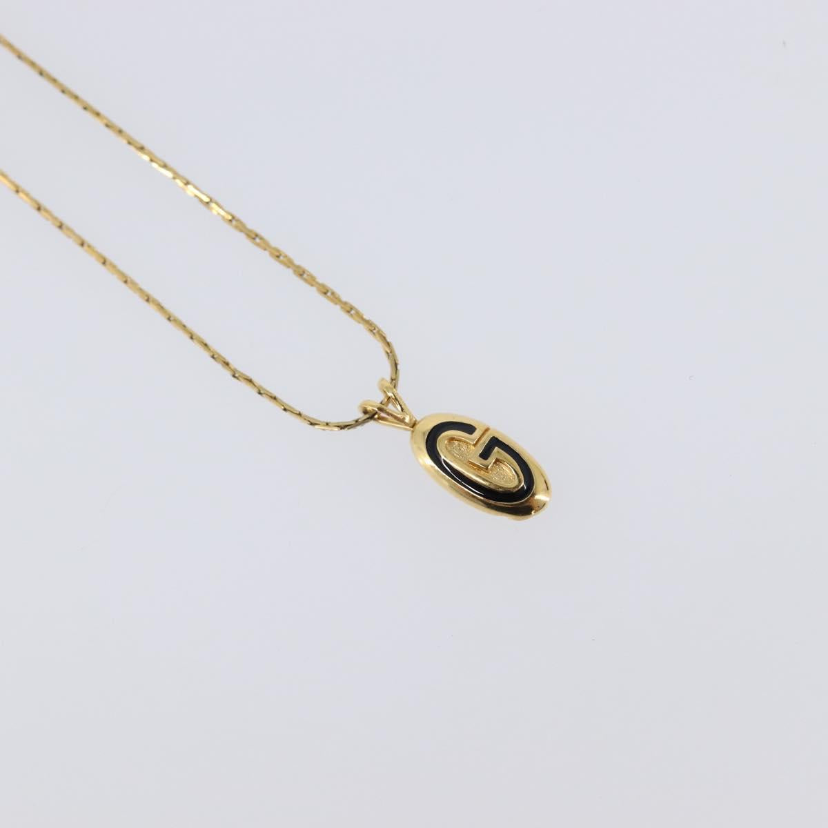 GIVENCHY Necklace Metal 4 Set Gold Tone Auth SW2855