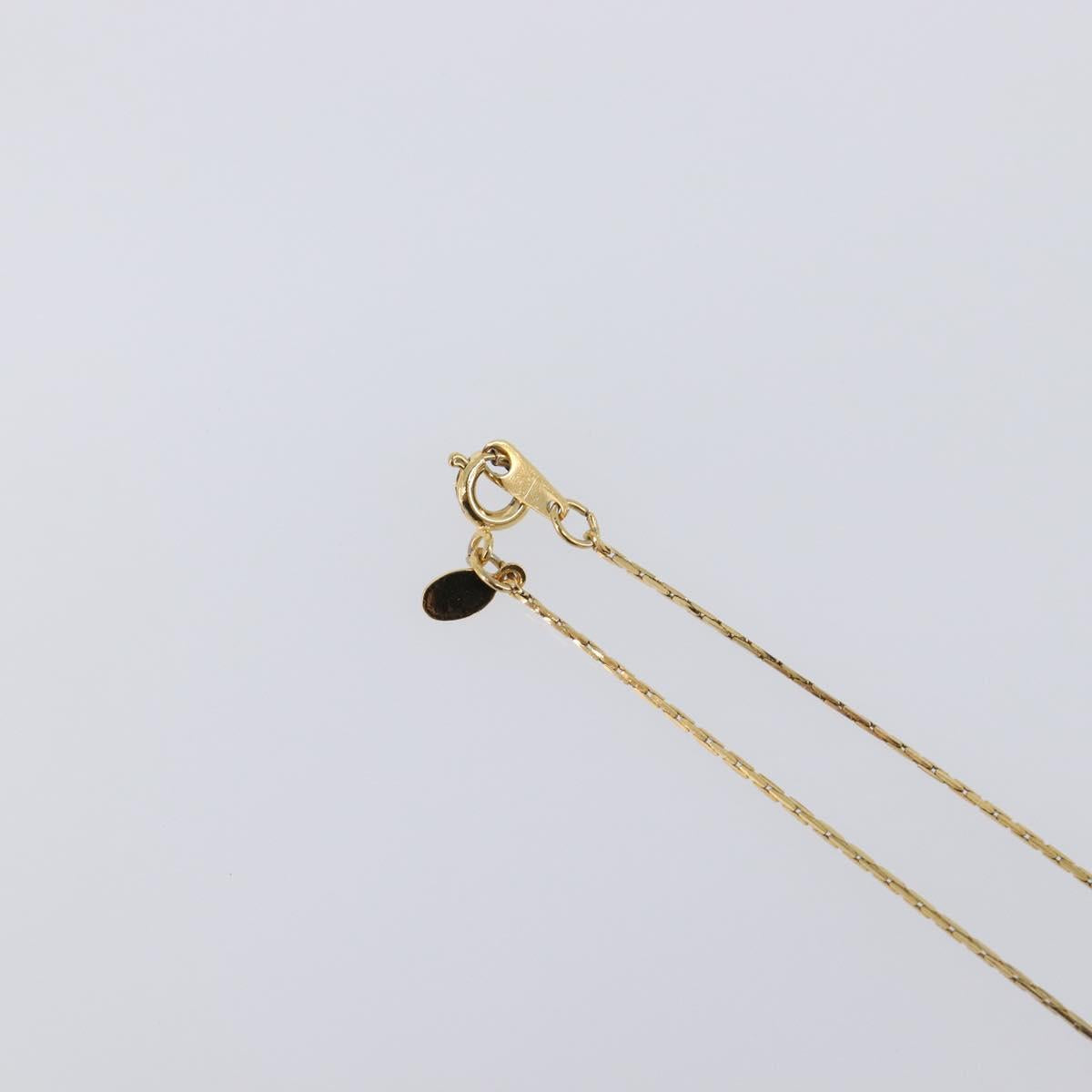 GIVENCHY Necklace Metal 4 Set Gold Tone Auth SW2855