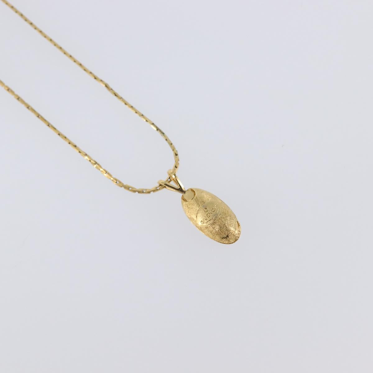 GIVENCHY Necklace Metal 4 Set Gold Tone Auth SW2855