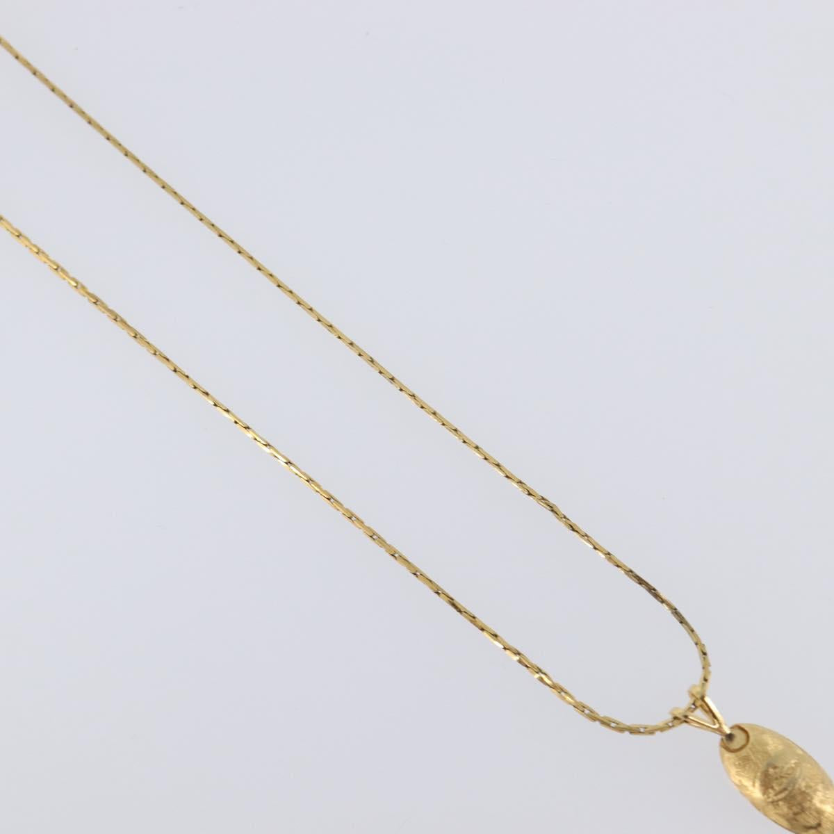 GIVENCHY Necklace Metal 4 Set Gold Tone Auth SW2855