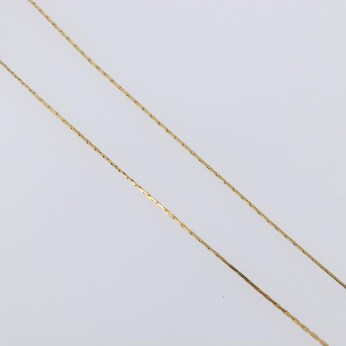 GIVENCHY Necklace Metal 4 Set Gold Tone Auth SW2855
