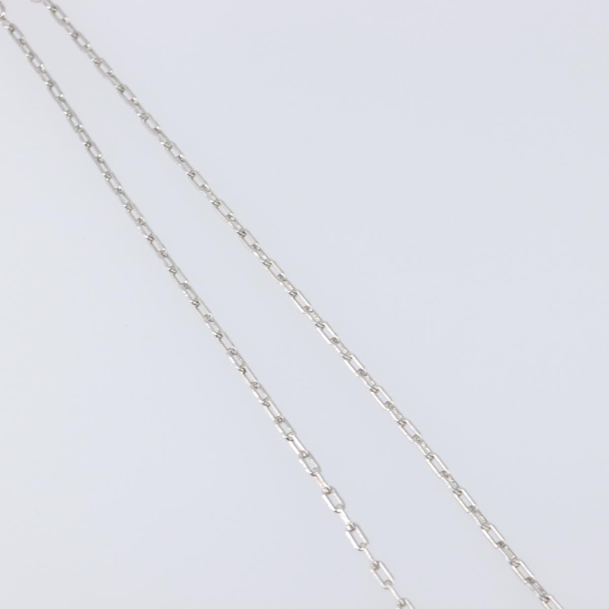 GIVENCHY Necklace Metal 4 Set Silver Gold Tone Auth SW2856