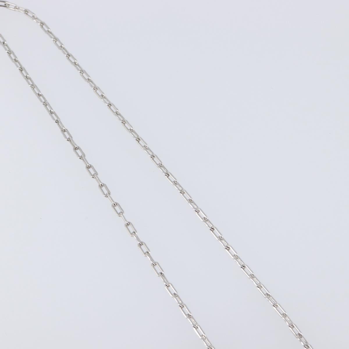 GIVENCHY Necklace Metal 4 Set Silver Gold Tone Auth SW2856