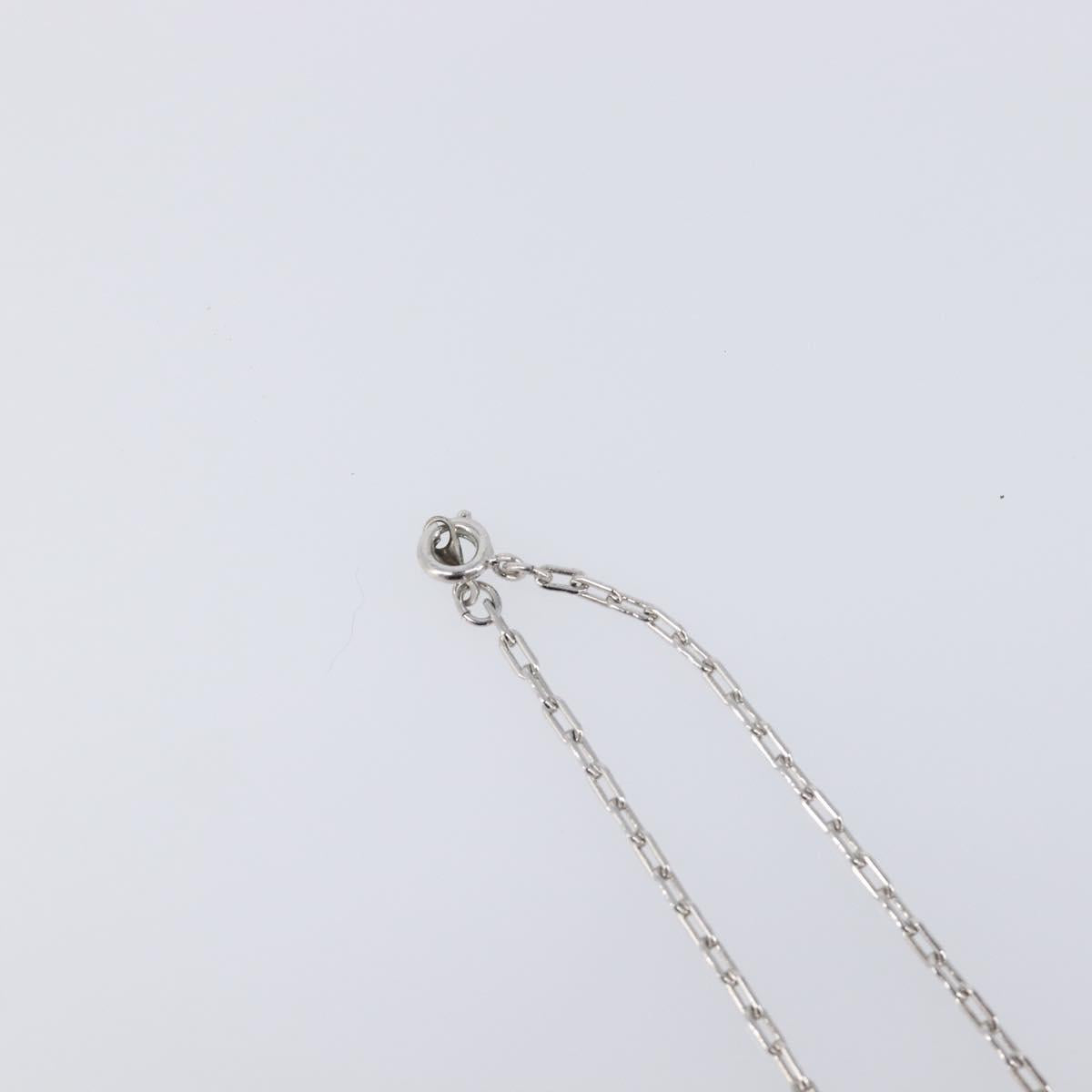 GIVENCHY Necklace Metal 4 Set Silver Gold Tone Auth SW2856