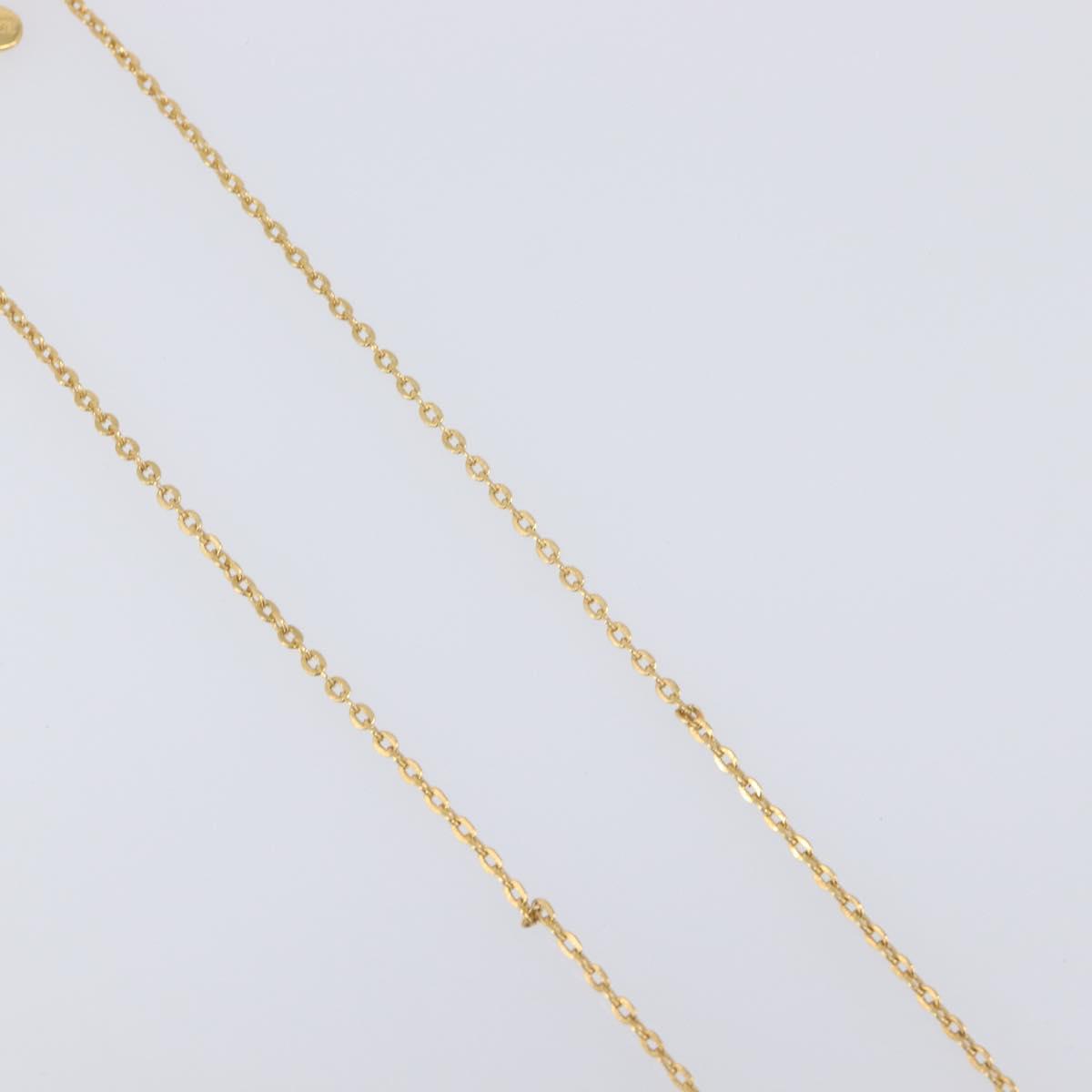 GIVENCHY Necklace Metal 4 Set Silver Gold Tone Auth SW2856