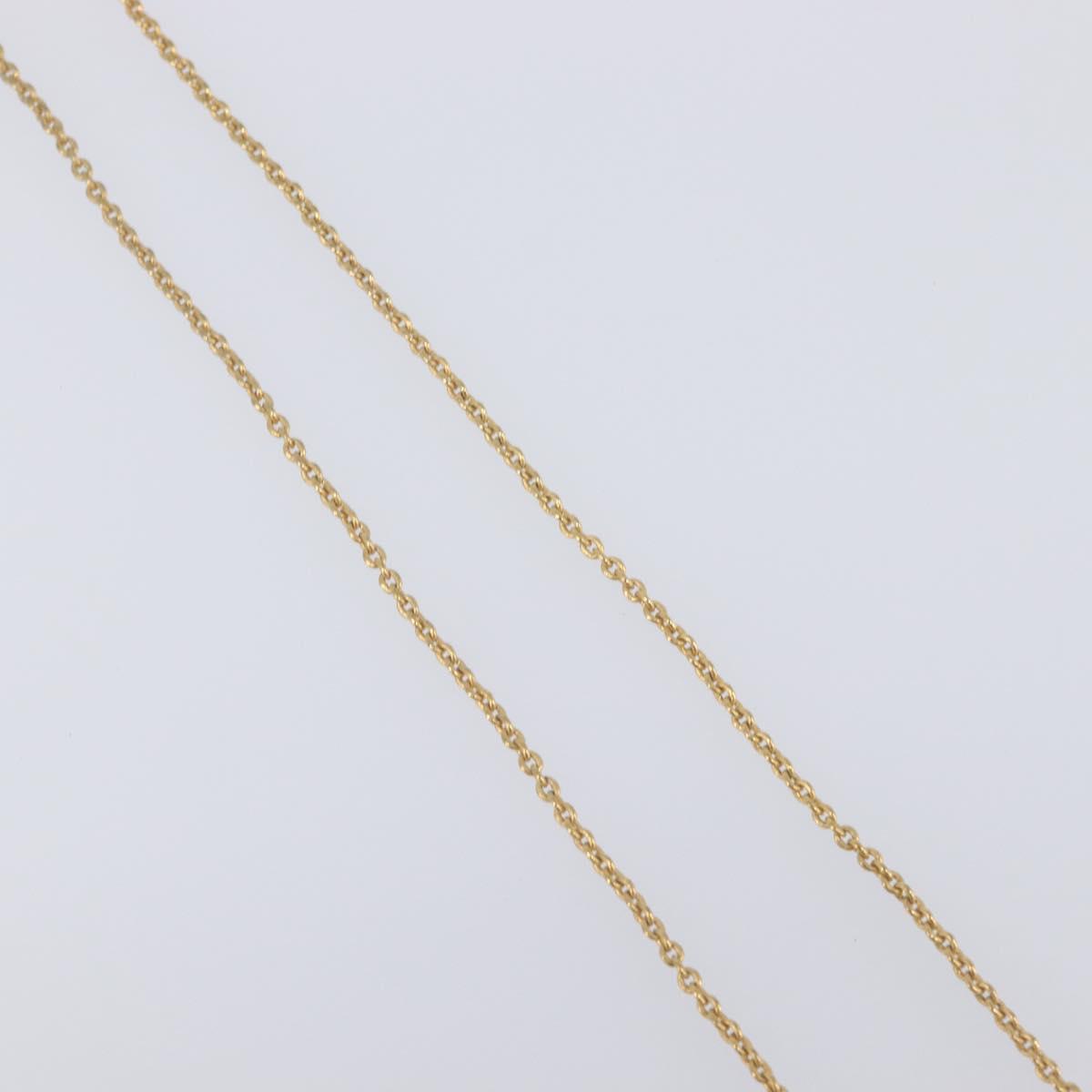 GIVENCHY Necklace Metal 4 Set Silver Gold Tone Auth SW2856