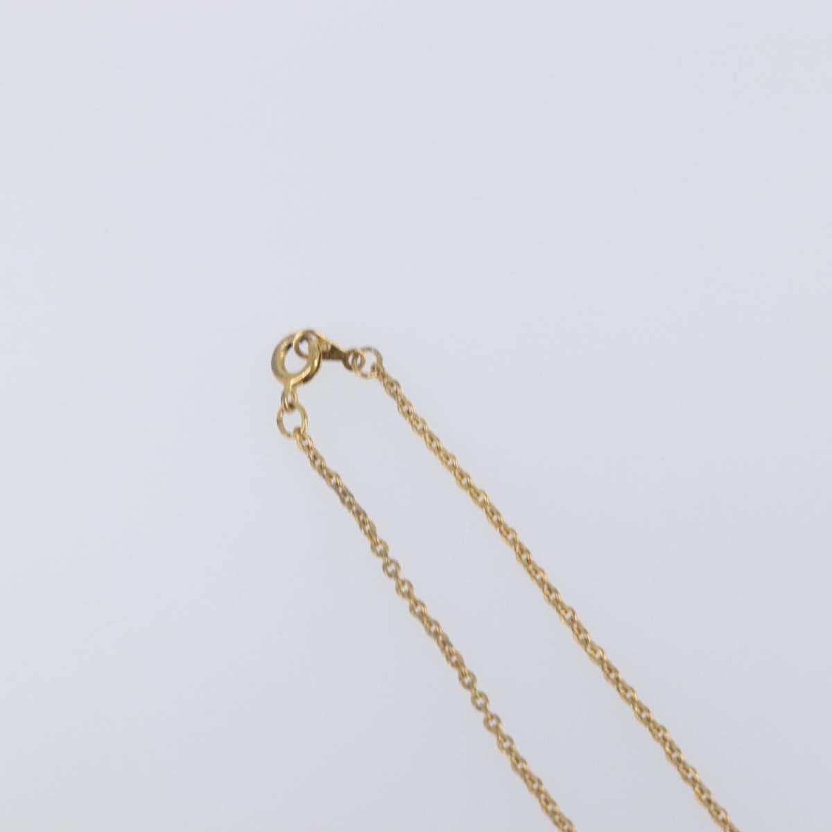 GIVENCHY Necklace Metal 4 Set Silver Gold Tone Auth SW2856