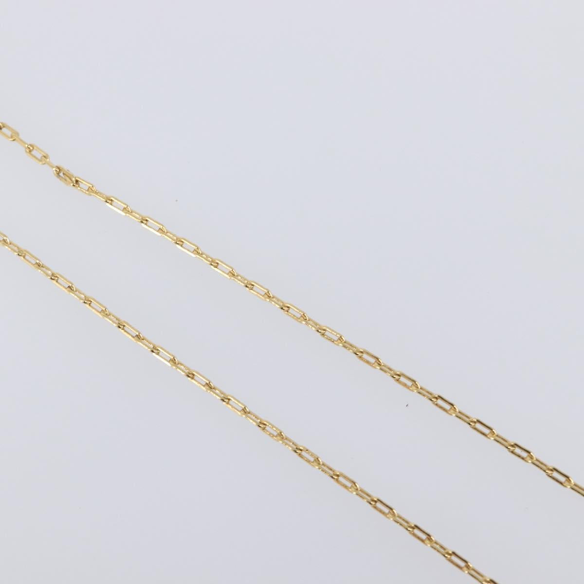 GIVENCHY Necklace Metal 4 Set Gold Tone Auth SW2857
