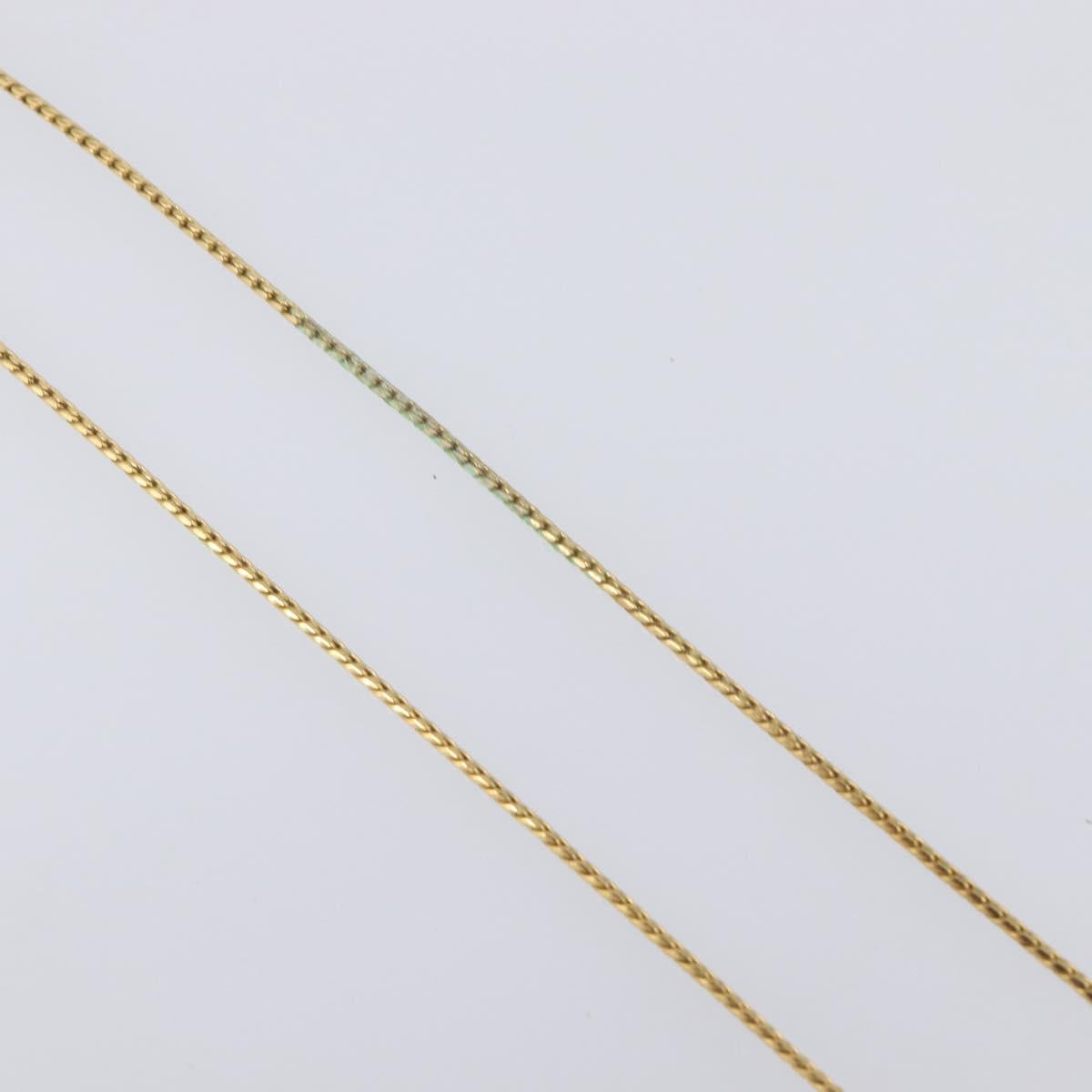 GIVENCHY Necklace Metal 4 Set Gold Tone Auth SW2857