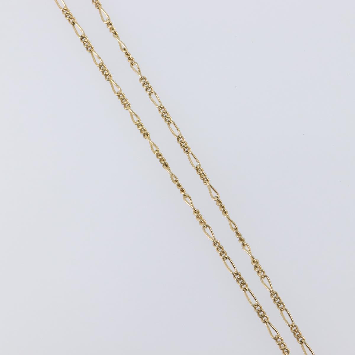 GIVENCHY Necklace Metal 4 Set Gold Tone Auth SW2857