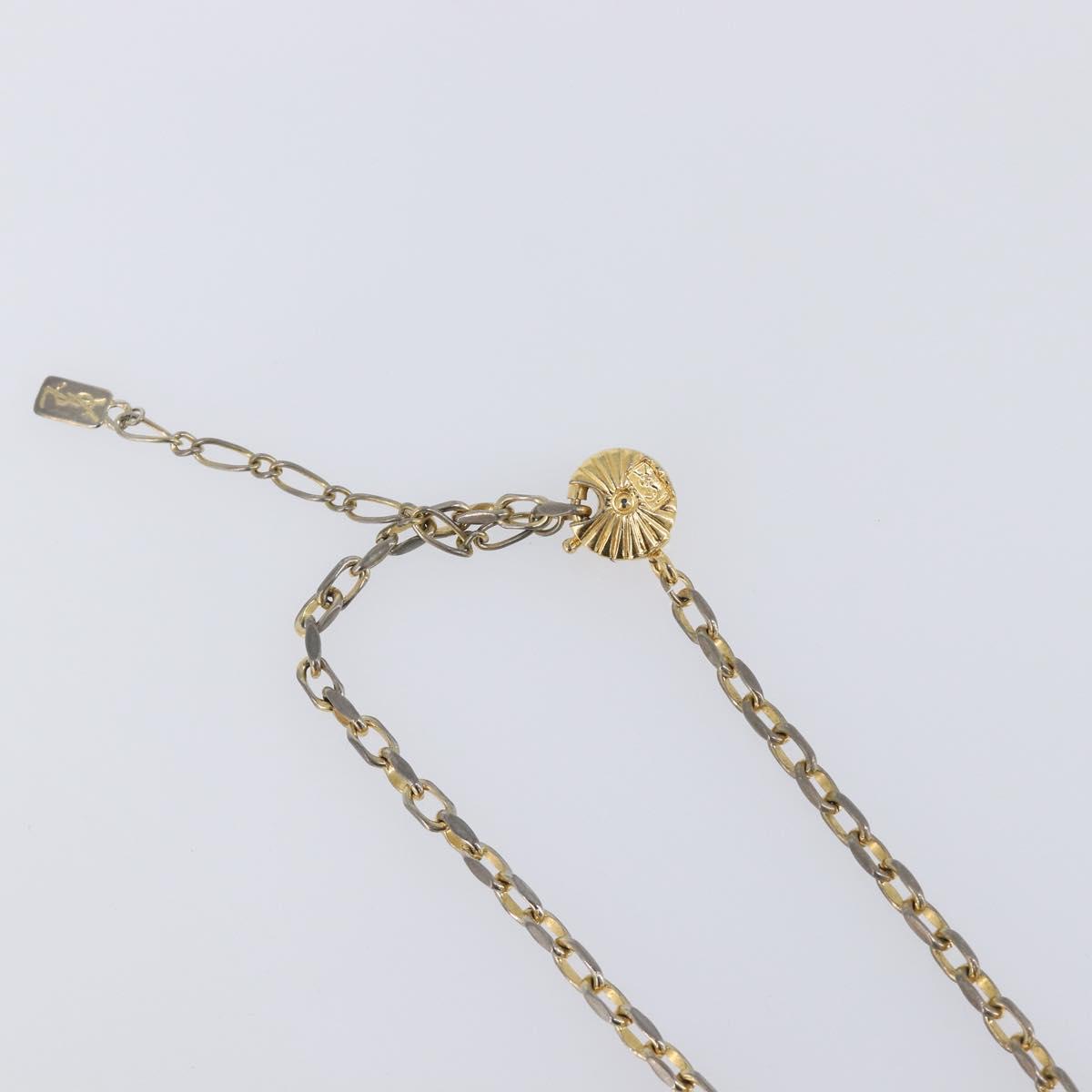 Salvatore Ferragamo Givenchy Saint Laurent Celine Necklace 5 Set Auth SW2872