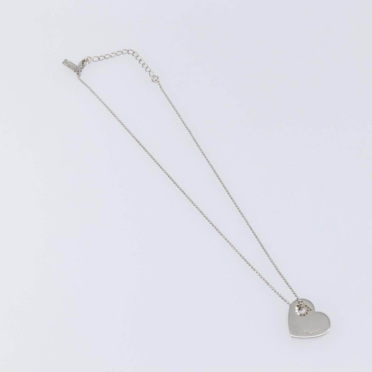 Salvatore Ferragamo Givenchy Saint Laurent Celine Necklace 5 Set Auth SW2872