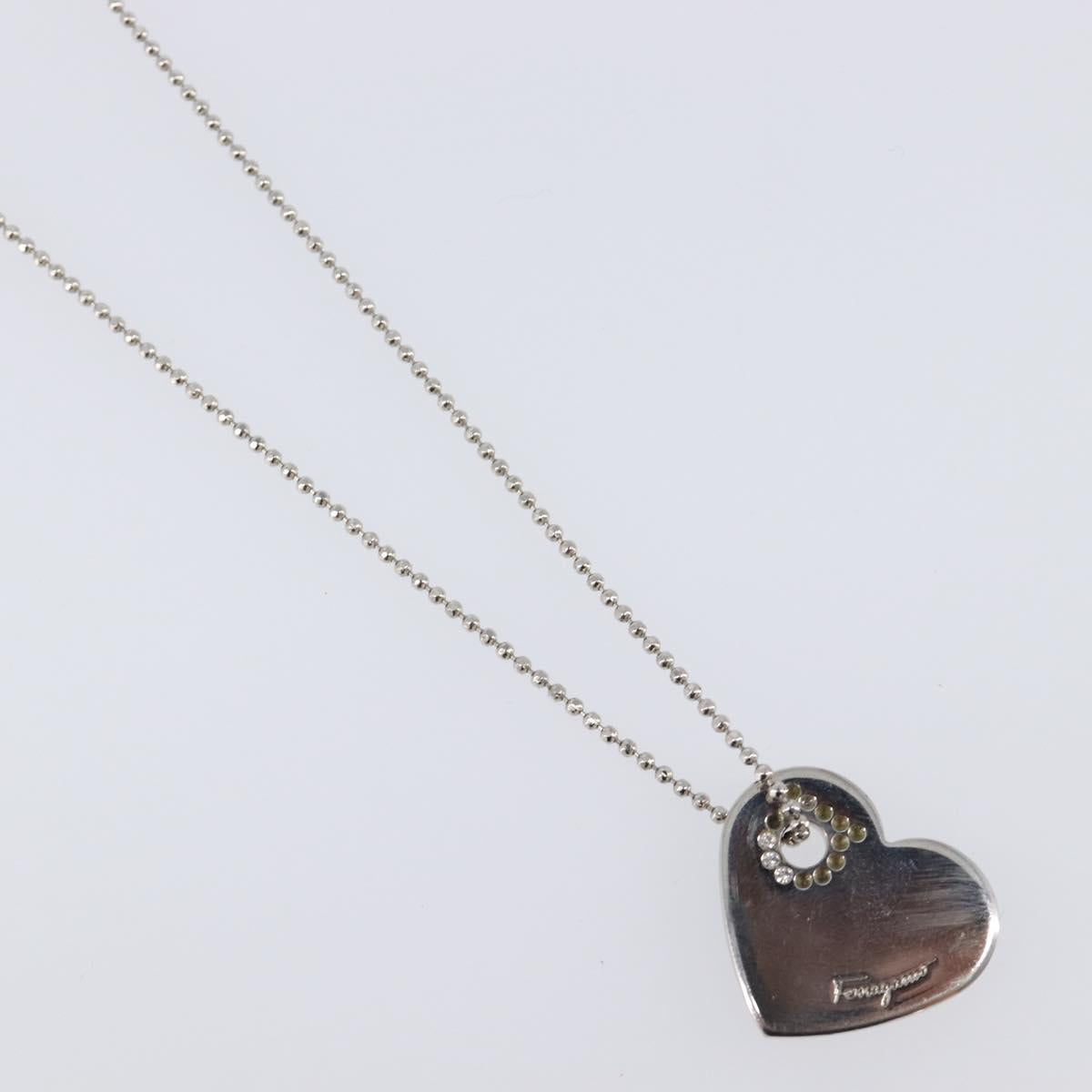 Salvatore Ferragamo Givenchy Saint Laurent Celine Necklace 5 Set Auth SW2872